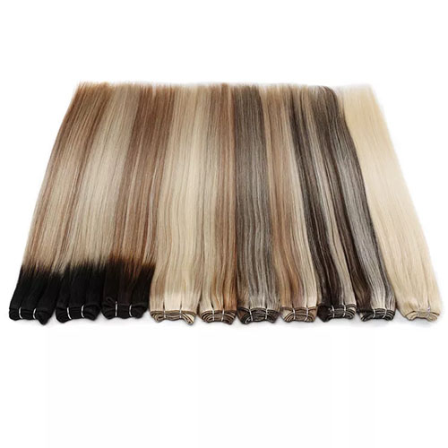 Beaded Weft Hair Extensions